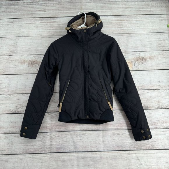 Ride Snowboards‎ Cell 5 Series Quilted Jacket Women's Size XS Black - Picture 1 of 13